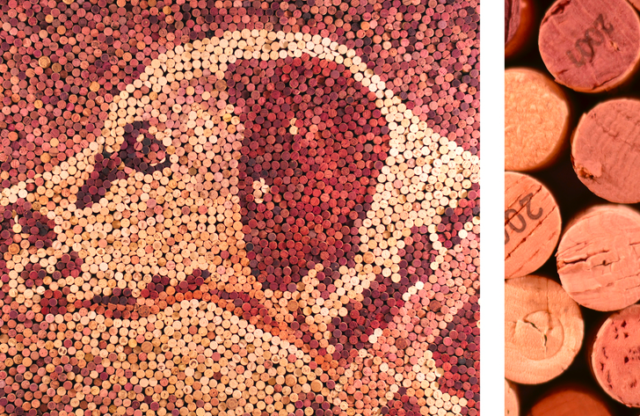 What happens when you combine an artist and 16,000 corks? Visit Big Cork for the answer